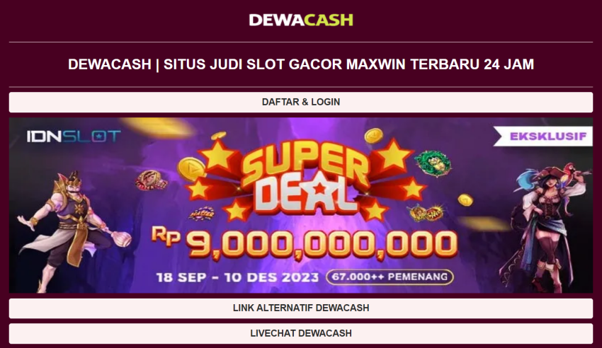 Dewa Cash